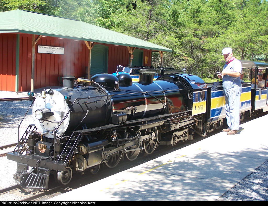 Michigan AuSable Valley Railroad #5661
